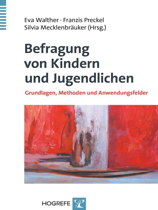 Title details for Befragung von Kindern und Jugendlichen by Eva Walther - Wait list